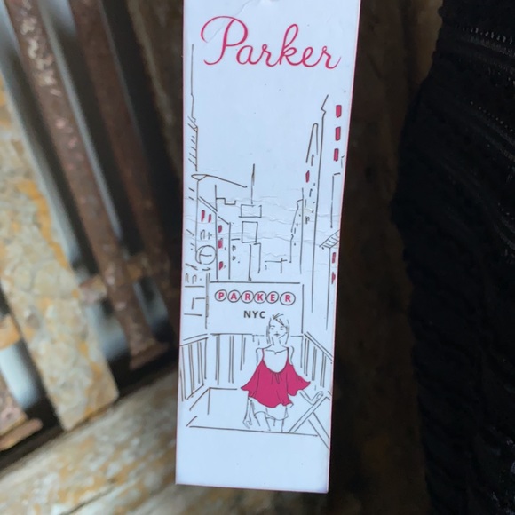 Parker Topanga High Neck Long Sleeve Fitted dress - Picture 12 of 16